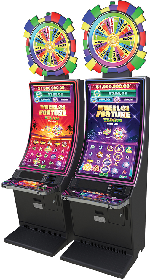 Wheel of Fortune wild spin slot machine
